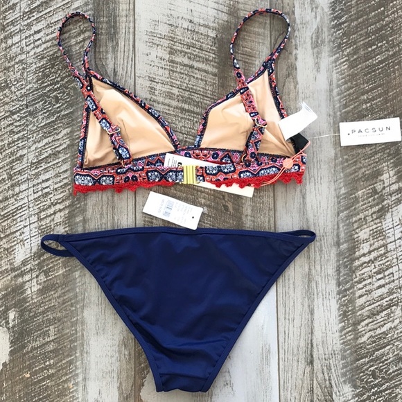 Crochet Trim Bikini - Picture 5 of 5